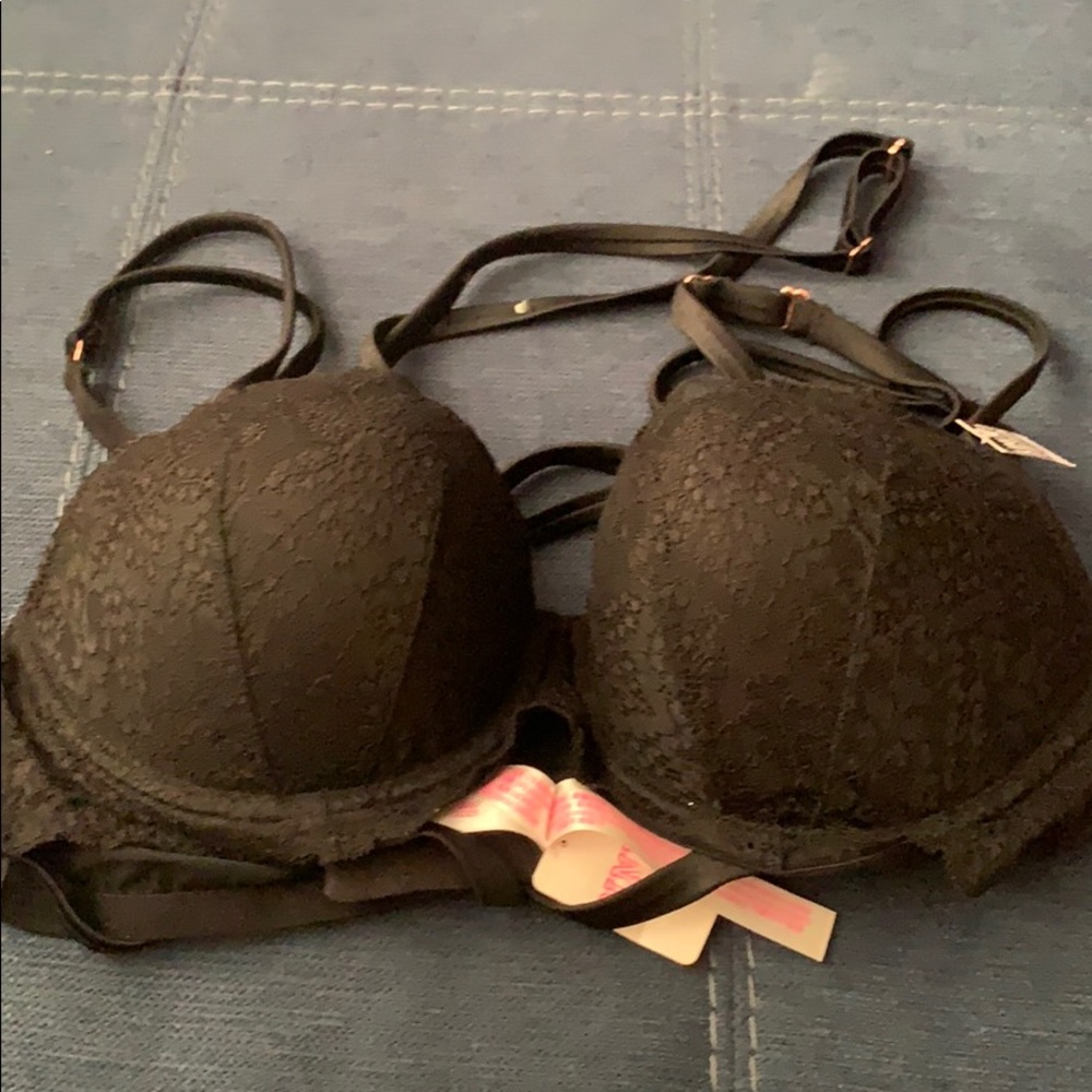 Pink Wrap around bra 36C